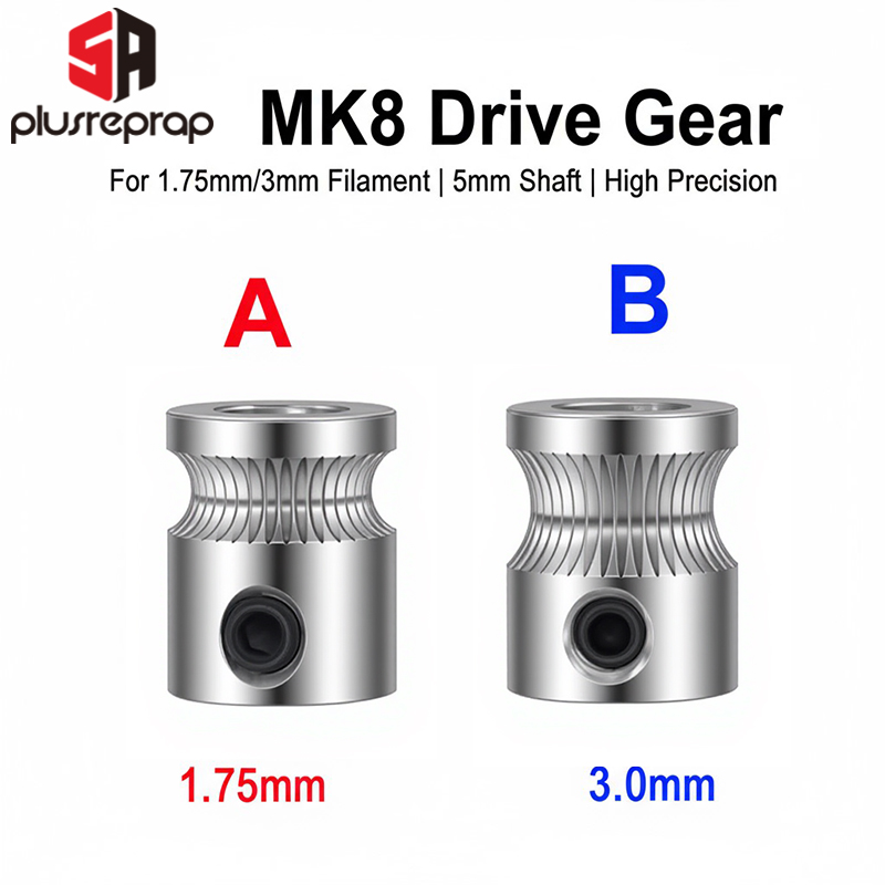 Direct Drive Extruder - Engrenage d'entraînement pour imprimante 3D, MK8,