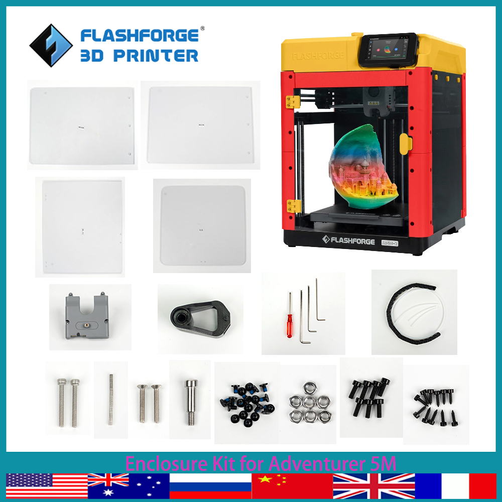 Enclosure 3D Printer - FLASHFORGE Kit de panneau de boîtier