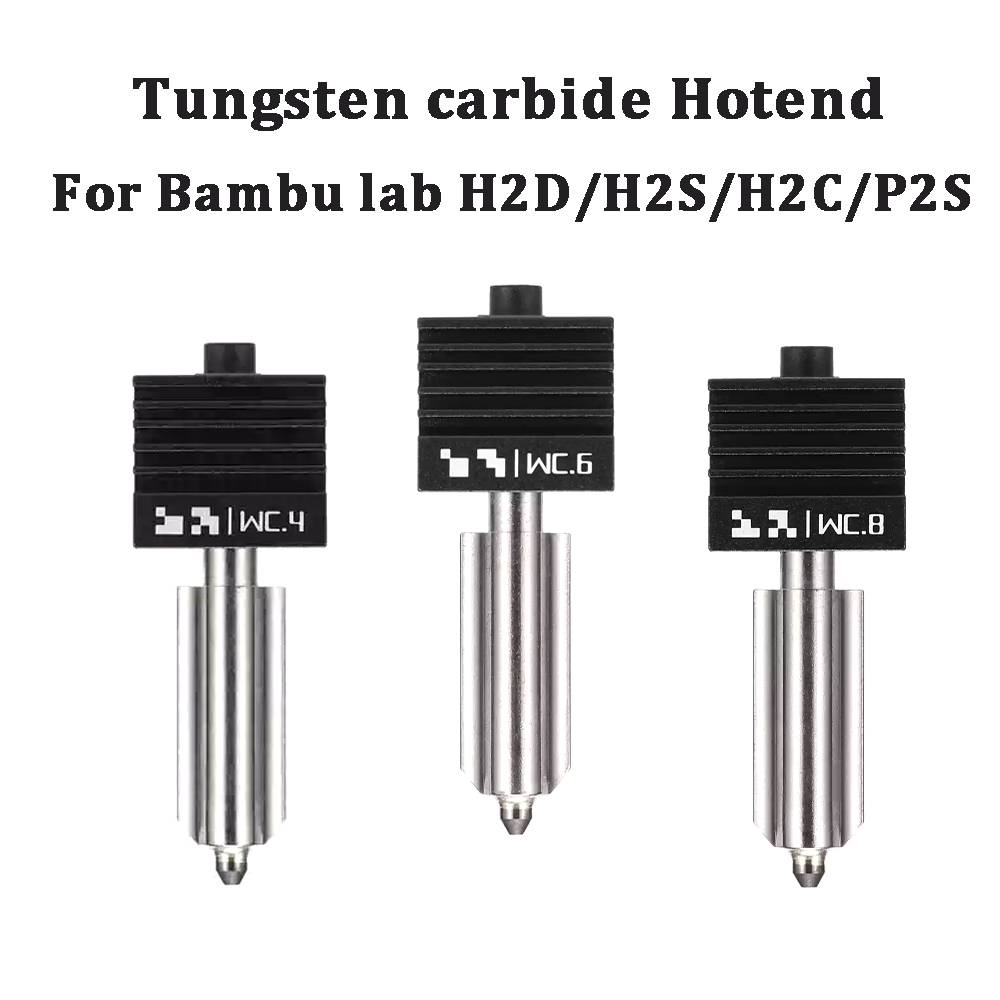 Nozzle Tungsten - Hotend d'origine pour Bambu Lab H2C