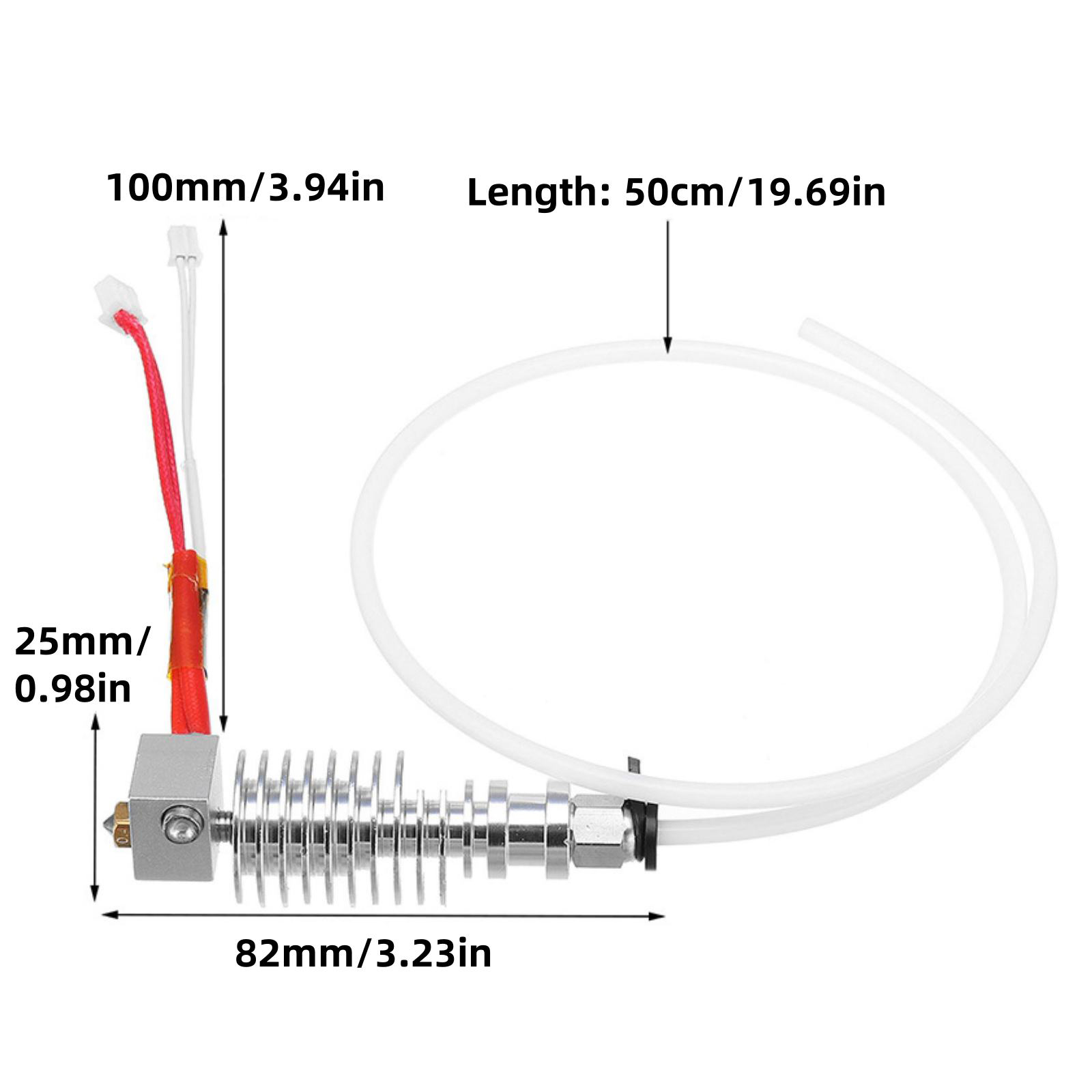 Kit Hotend V5 J-Head 0,4 mm 12 - Hotend 0.4Mm avis et prix
