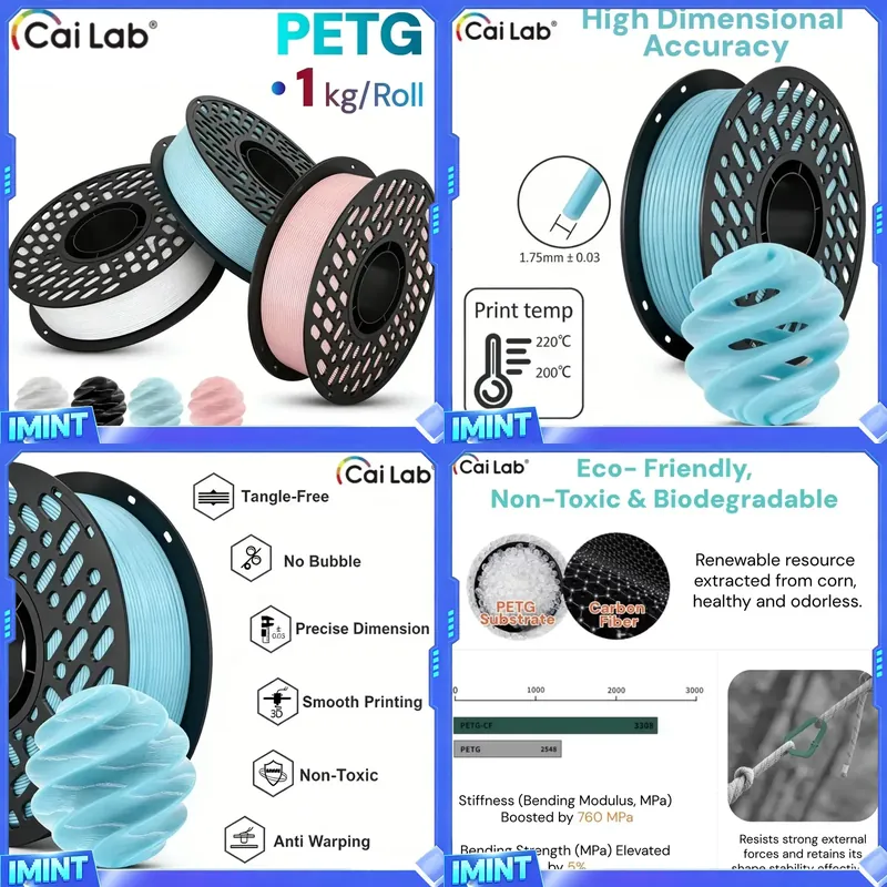 Filament PETG CaiLab 1 kg, 1,7 - Fdm Printer avis et prix
