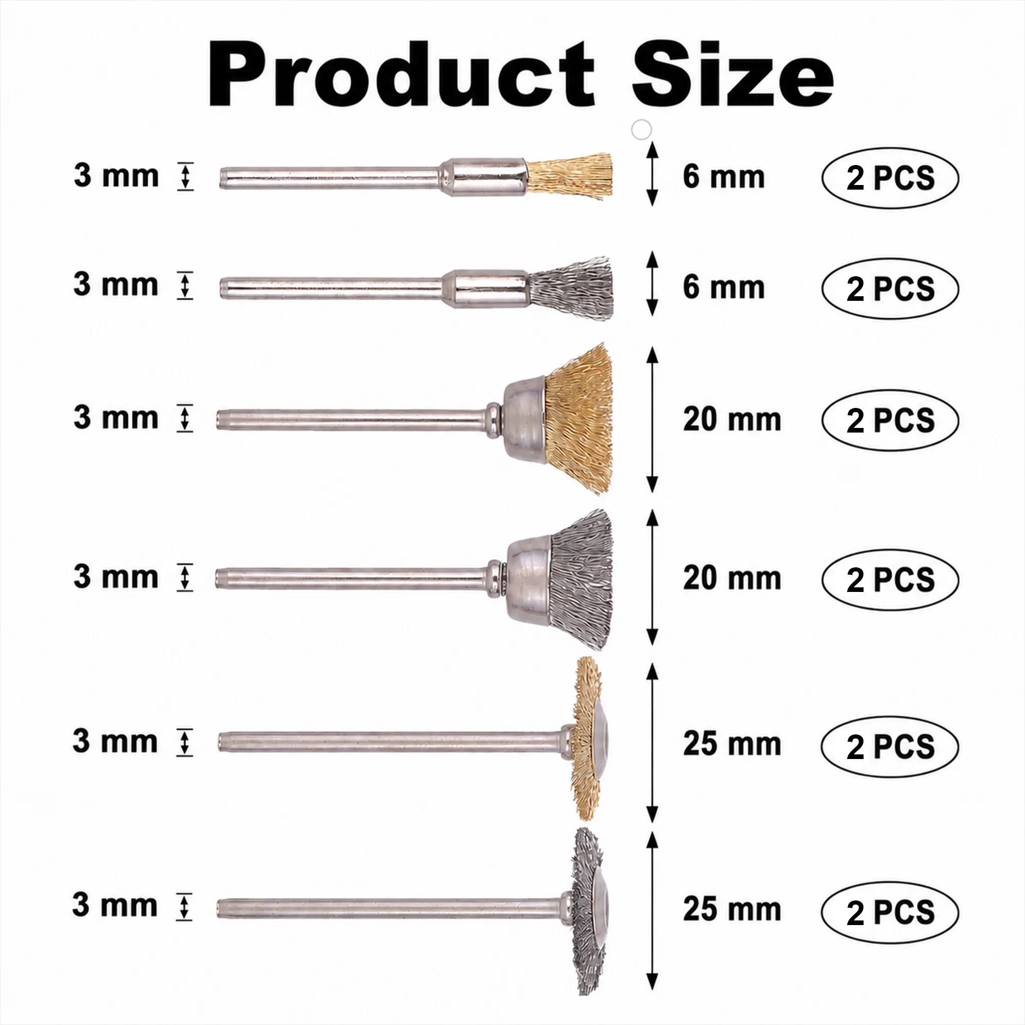 Lot de 12 brosses en laiton et - Nozzle Brass avis et prix
