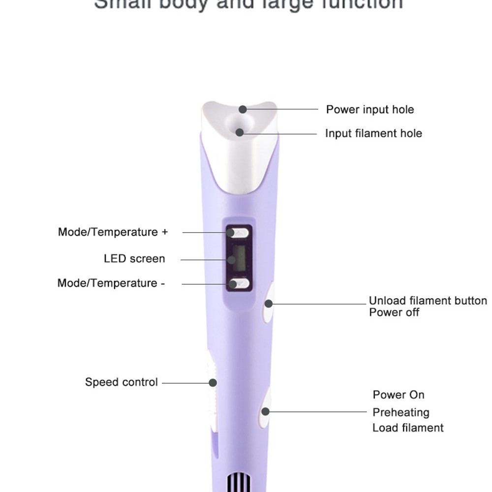 Stylo d'impression 3D DIY avec - Pla Filament avis et prix