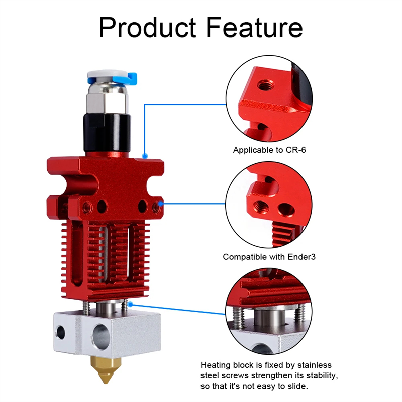 Pièces d'imprimante 3D CR6 SE, - Direct Drive Extruder avis et prix