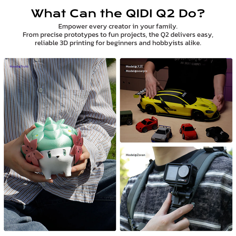 Imprimante 3D QIDI Q2 – Nivell - Enclosure 3D Printer avis et prix