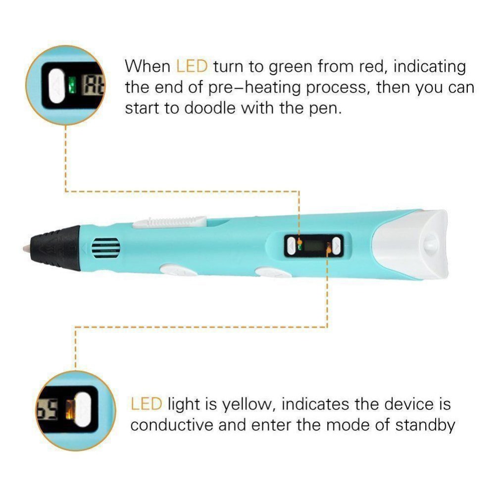 Dikale — Stylo 3D écran LED Do - Pla Filament avis et prix