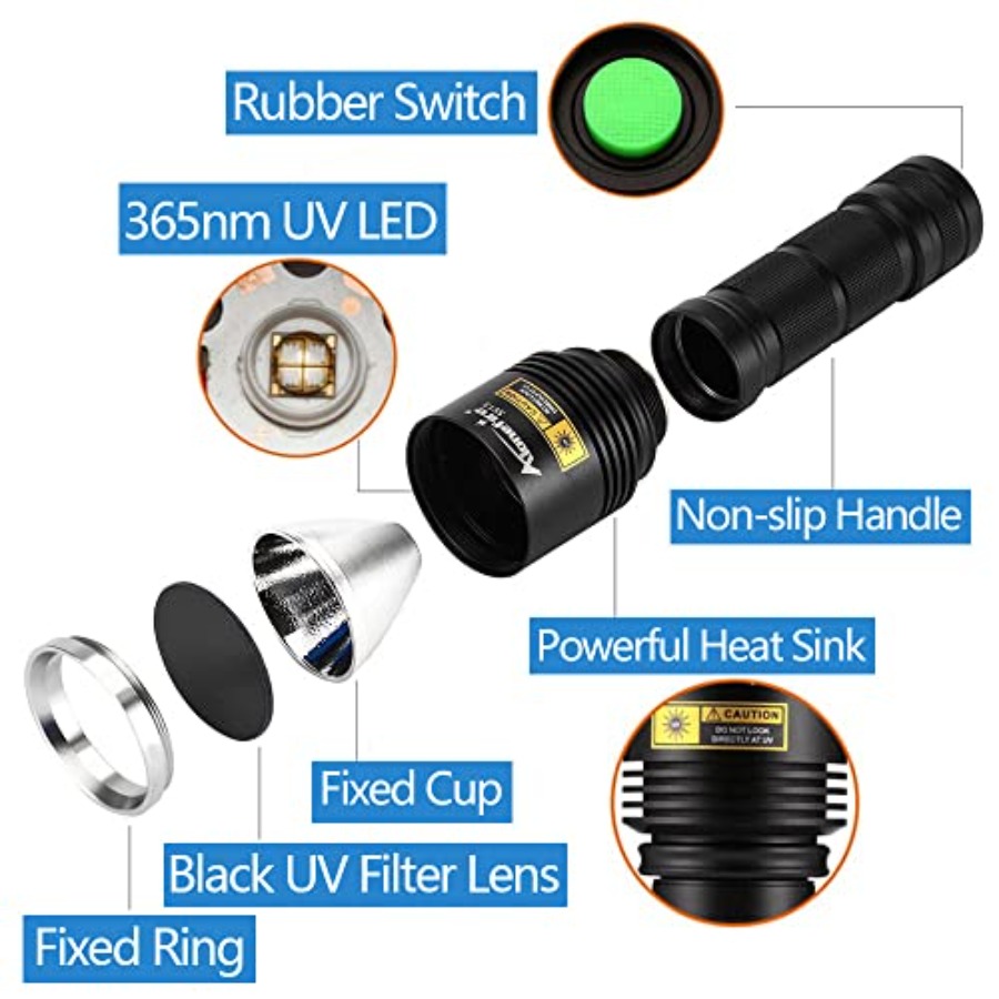 Lampe torche UV rechargeable S - Uv Resin avis et prix